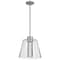 Nuvo Aura, 12 Inch LED Pendant, Brushed Nickel, K9 Bubble Crystal, 3000K CCT 62/2192 - alternate 1